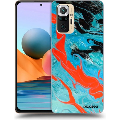 Púzdro Picasee ULTIMATE CASE Xiaomi Redmi Note 10 Pro - Blue Magma