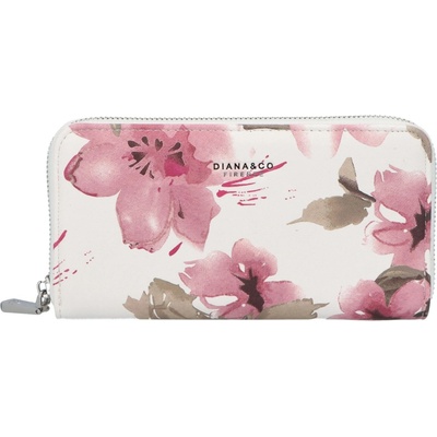 Dámska peňaženka biela DIANA & CO Beerry biela
