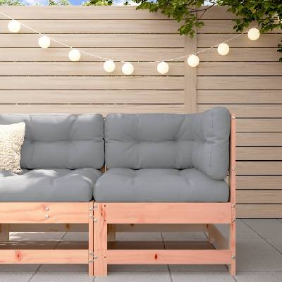 vidaXL Градински ъглов диван, дугласка дървесина масив (825476)