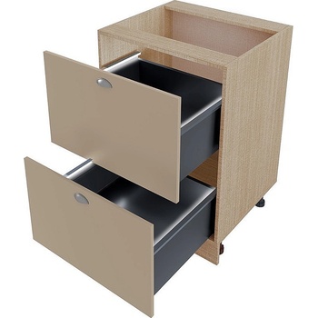 Image 1 of ИРИМ Долен кухненски шкаф с две чекмеджета МФ-Капучино мат-11-72 60 см