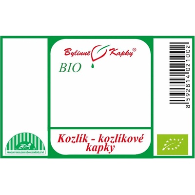 Bylinné kapky Kozlík lékařský kozlíkové BIO tinktura 50 ml