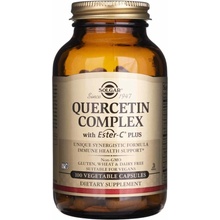 Solgar Quercetin Complex with Ester C Plus Kvercetin komplex 100 rostlinných kapslí