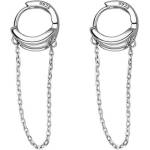 Silenti Jewelry Сребърни обеци "Взаимност