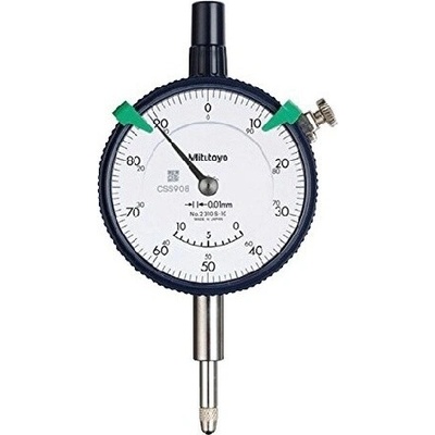 Mitutoyo Číselníkový úchylkoměr 10/0,01mm se souosým číselníkem s očkem 2310A-10