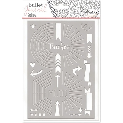 Šablona 19x13 cm Trackers, sledovače