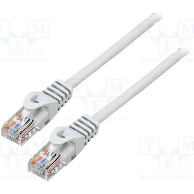 Lanberg PCU5-10CC-3000-S Patch U/UTP Cat 5e RJ45 vidlice z obou stran lanko CCA