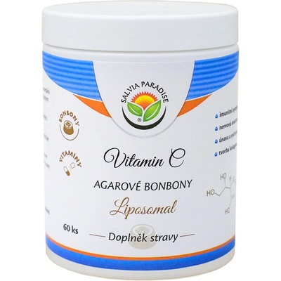Salvia Paradise Vitamin C Liposomal agarové bonbony 60 ks