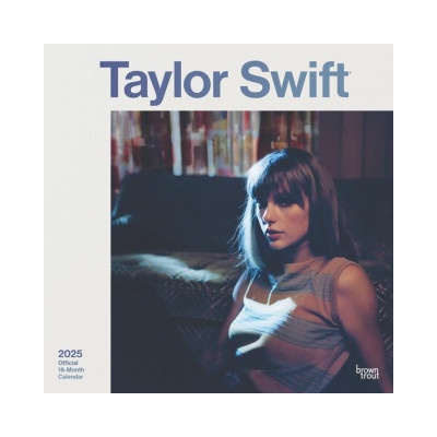 Taylor Swift Official 12 X 24 Inch Monthly Square Wall Plastic-Free 2025