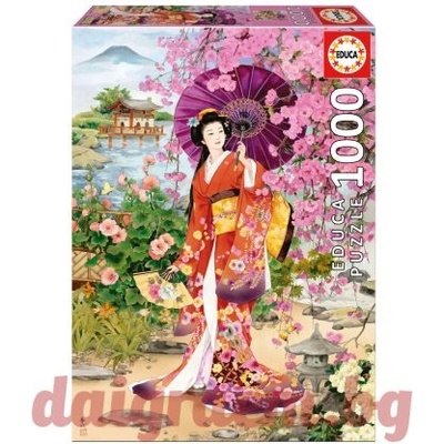 Educa Пъзел educa 19917 - 1000 части - Градина, Харуйо Морита (edu19917)