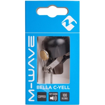 M-Wave Bella C-Yell Bicycle bell - Black - размер One Size (870-2970-0111)