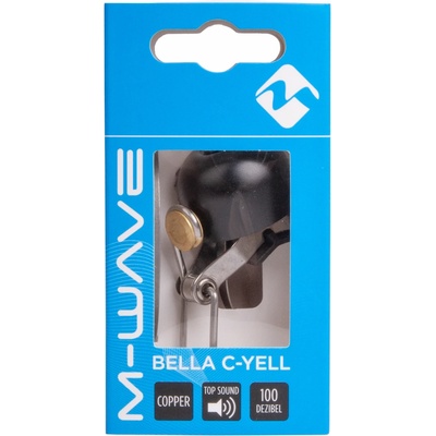 M-Wave Велосипеден звънец M-wave Bella C-Yell Bicycle bell - Black - размер One Size (870-2970-0111)