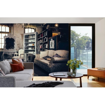 DIMEX ART Самозалепваща се флизелинова фототапета винтидж интериор ii. 375 x 250 см