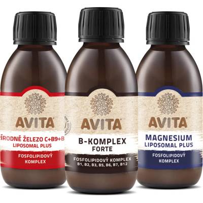 Avita B-komplex Forte fosfolipidový komplex 200 ml