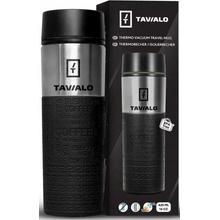 Tavialo termohrnek Inox 2 těsnění černý 420 ml