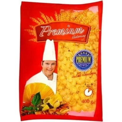 Premium těstoviny mušle bezvaječné 400 g