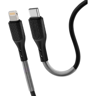Forcell CB-01C Typ C-Lightning 8-pin Power Delivery PD27W, 1m, černý