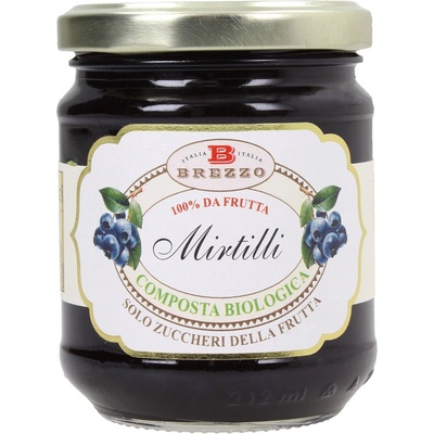 Brezzo Bio extra borůvková marmeláda 210 g