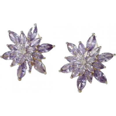 HARAHU Обеците fa-28221 - Лилава kp28221 (fa-28221)