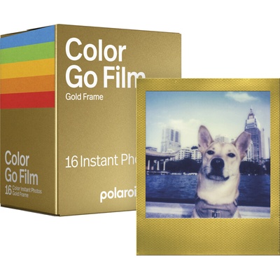 Polaroid Color Go Film - Double Pack (16 fotografií) - Gold Frame