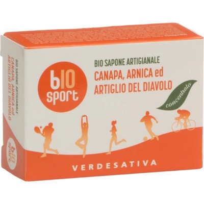 Verdesativa Koncentrované mydlo bioSport s konope a arnikou 100 g