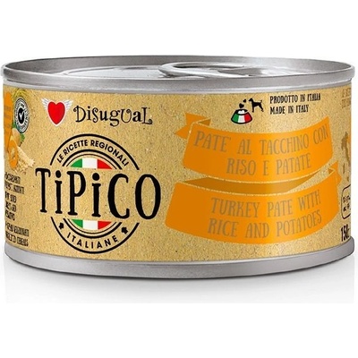 Disugual Tipico Dog Turkey Rice and Potatoes 150 g