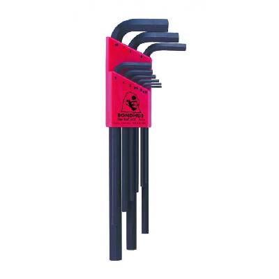 BONDHUS Sada L-klíčů/metric 1,5-10mm HLX 9