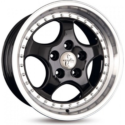 Keskin KT2 9,5x18 5x130 ET52 black polished