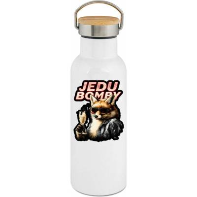 123TRIKO termoska Jedu bomby, liška 500 ml