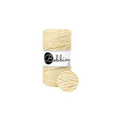 Bobbiny Macrame Regular 3 mm - Banana Shake