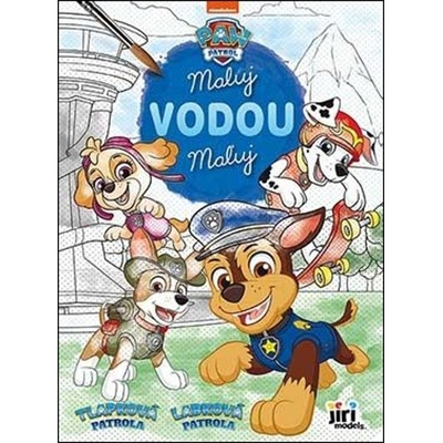 Tlapková patrola Maľuj vodou