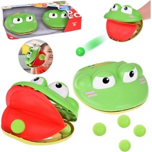 Joko Športová hra Chyť loptu do Lapača - papule žabky + 4 loptičky, zelená