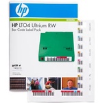 HP Хартия HP LTO4 Ultrium RW Bar Code label pack (110 pack) (Q2009A)