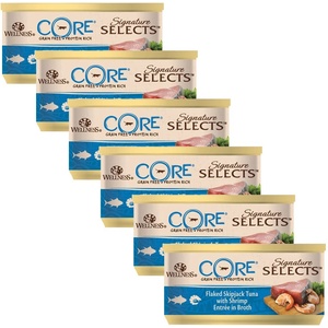 Wellness Core Signature Selects Туна и Скарида 6 x 79 г