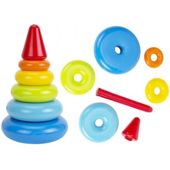 Mikro Пирамида 20см с пръстени 6бр