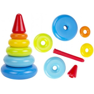 Mikro Пирамида 20см с пръстени 6бр