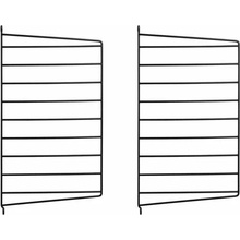 String Nástenný panel String Wall 50 x 30, 2 ks, black