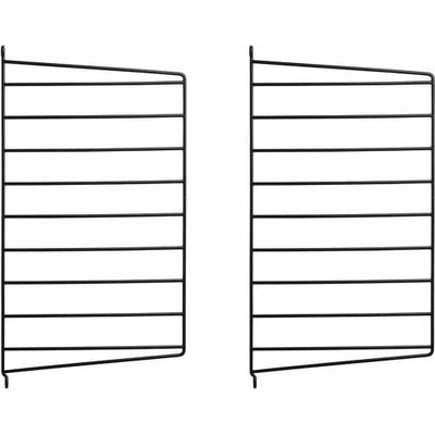String Nástenný panel String Wall 50 x 30, 2 ks, black