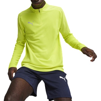 PUMA Тениска с дълъг ръкав Puma teamFINAL Training 1/4 Zip Top 658551-30 Размер M