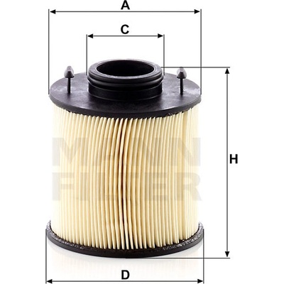 MANN FILTER Filter močoviny U 620/4 y KIT
