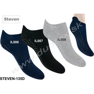Steven Členkové ponožky 135D IL006 tm.modrá