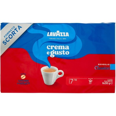 LAVAZZA CREMA E GUSTO MLETÁ 6 x 250 g
