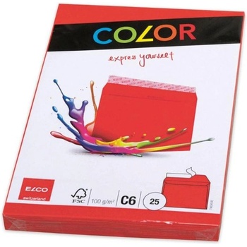 Elco Пощенски плик, C6, 114 х 162 mm, 100 g, прав капак със (1560120028)