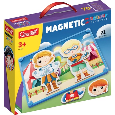 Quercetti Magnetic Dress Up Lunapark