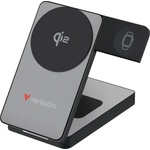 Verbatim Сгъваема външна батерия Verbatim Foldable 3-in-1 Qi2, 10000 mAh - 32295 (32295)