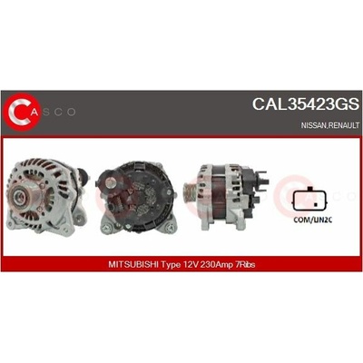 Alternátor CASCO CAL35423GS