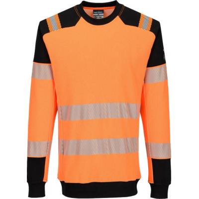 Portwest FR755 PW3 Modaflame Knit Hi-Vis FR mikina oranžová/čierna