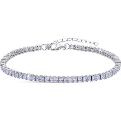 Biju Stříbrný tenisový náramek 2856 2002856