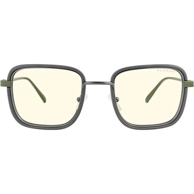 GUNNAR Геймърски очила GUNNAR Fallout Vault 33 Gunmetal/Olive - Clear (GUN-FAL-05509)