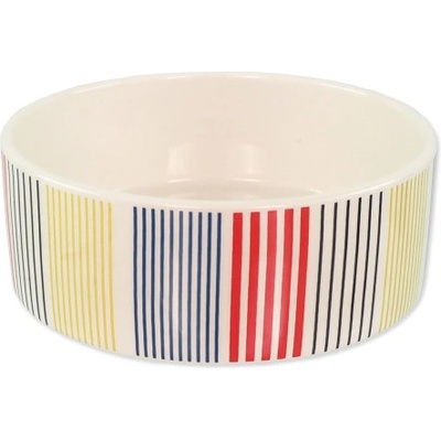 Miska Dog Fantasy keramická barevné pruhy 16x6cm 770ml