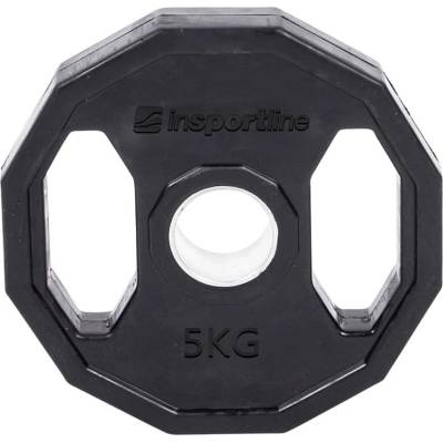inSPORTline Ruberton Pogumovaný olympijský kotúč 5 kg 50 mm